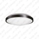 230V LED PLAFOON/VALGUSTI ROMERO. MUST 2X30W Ø340 IP20 KOBI