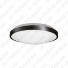 230V LED PLAFOON/VALGUSTI ROMERO. MUST 2X30W Ø340 IP20 KOBI